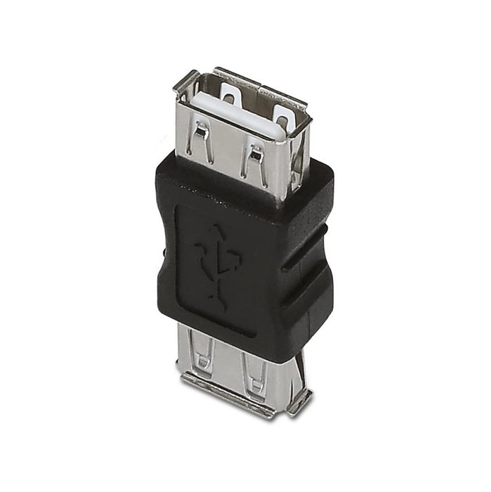 Aisens Adaptador USB 2.0 Tipo A Hembra-Hembra Negro A103-0037 Aisens Adaptador USB 2.0 Tipo A Hembra-Hembra Negro A103-0037